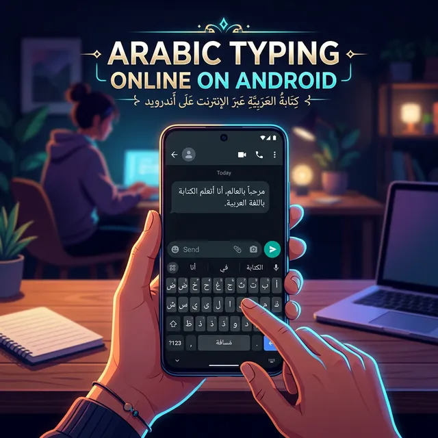 Arabic Typing Online on Android &mdash; Complete Free Guide 2026