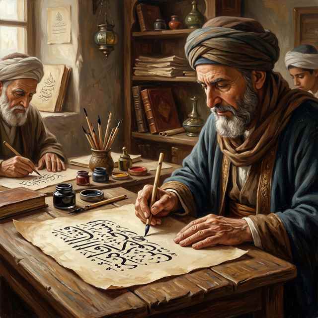 Most Famous Arabic Calligraphers: Masters of the Golden Pen