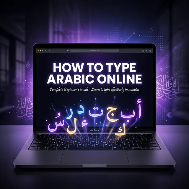 How to Type Arabic Online &mdash; Complete Beginner's Guide